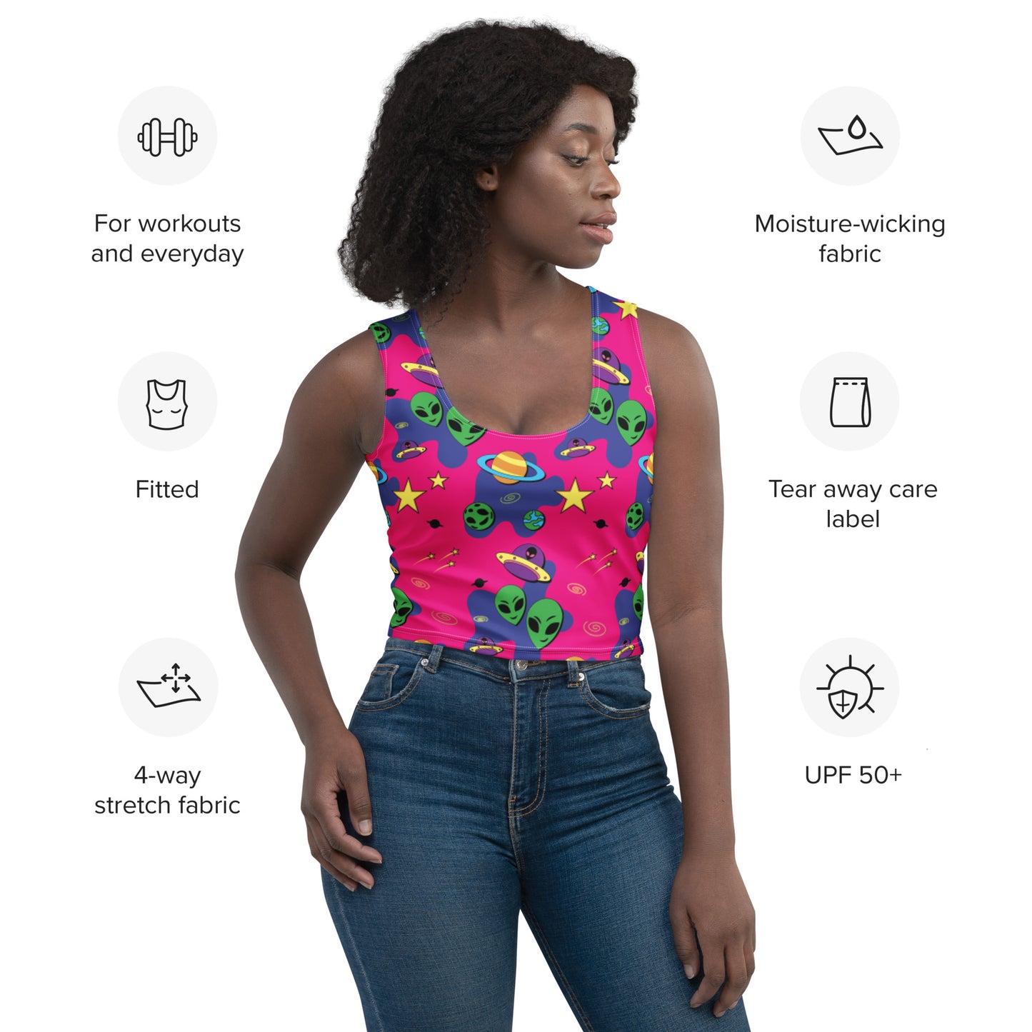 Alien Journey Crop Top