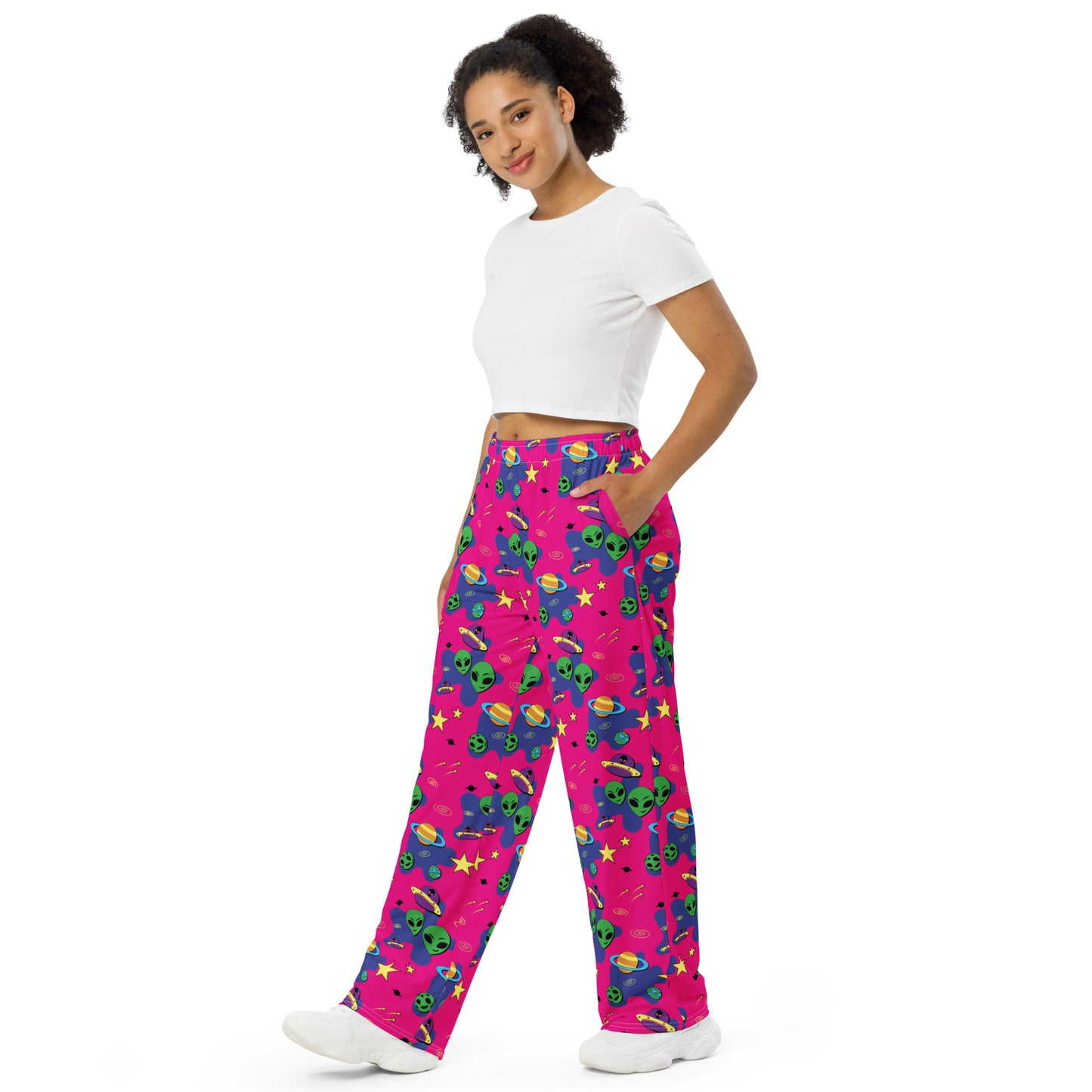 Alien Journey Wide-leg Pants
