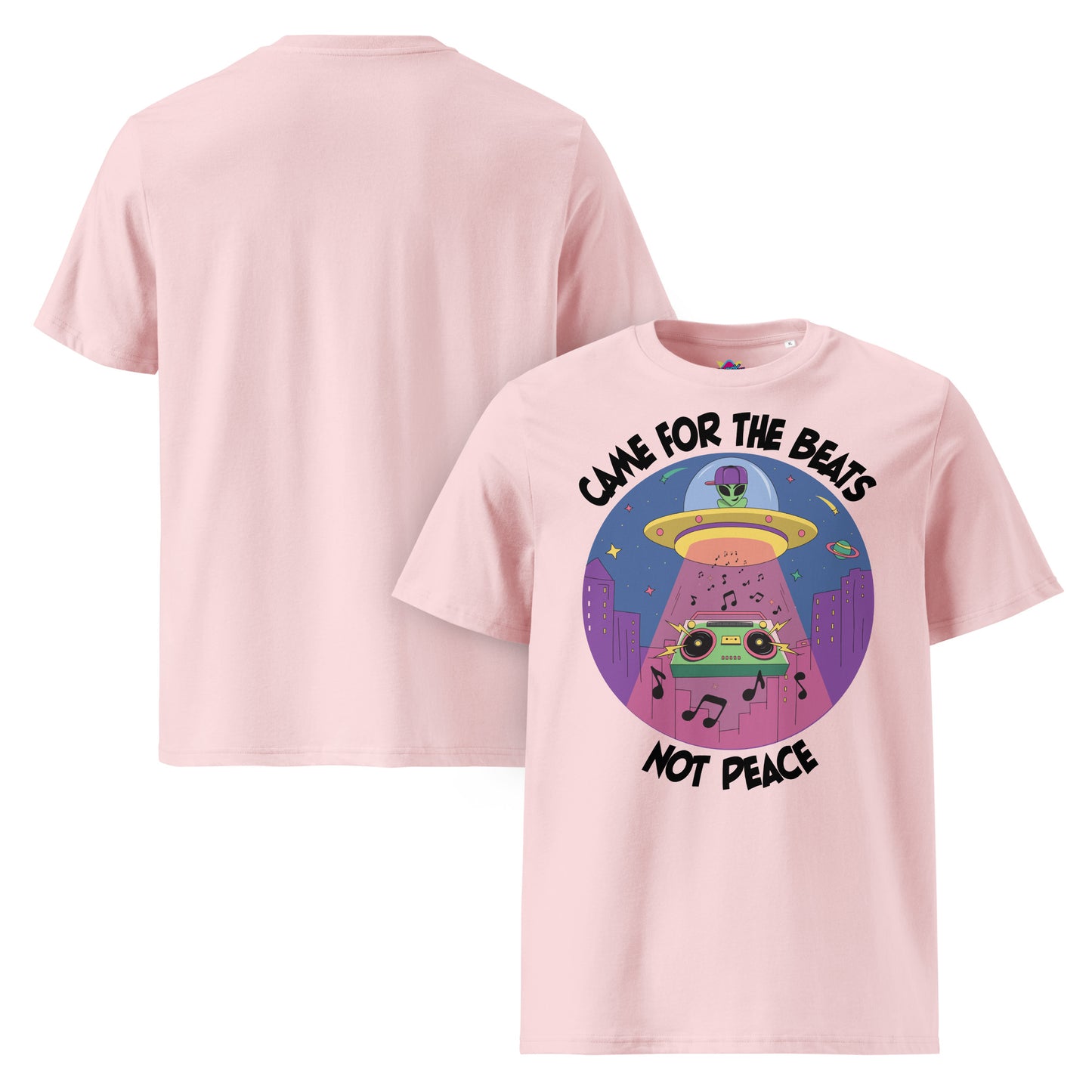 Alien Abduction Organic Cotton T-shirt