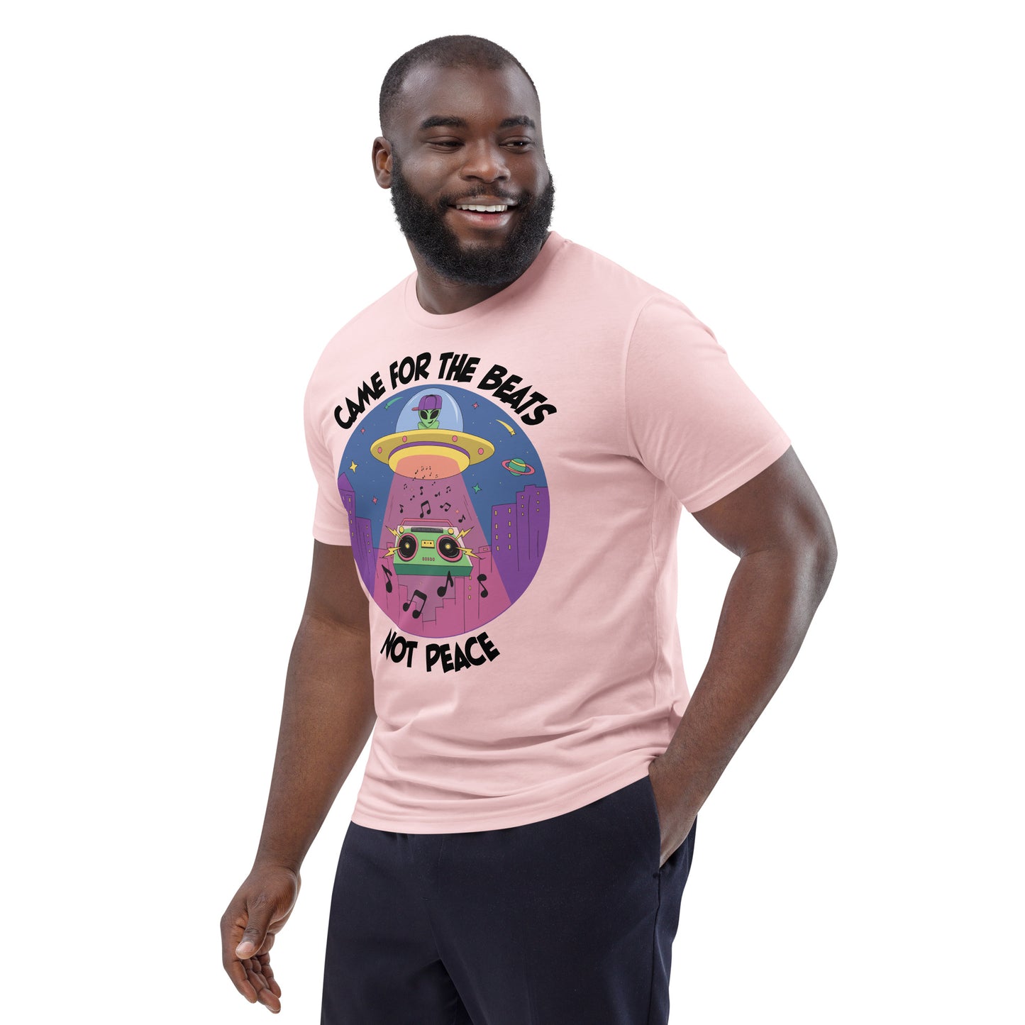 Alien Abduction Organic Cotton T-shirt