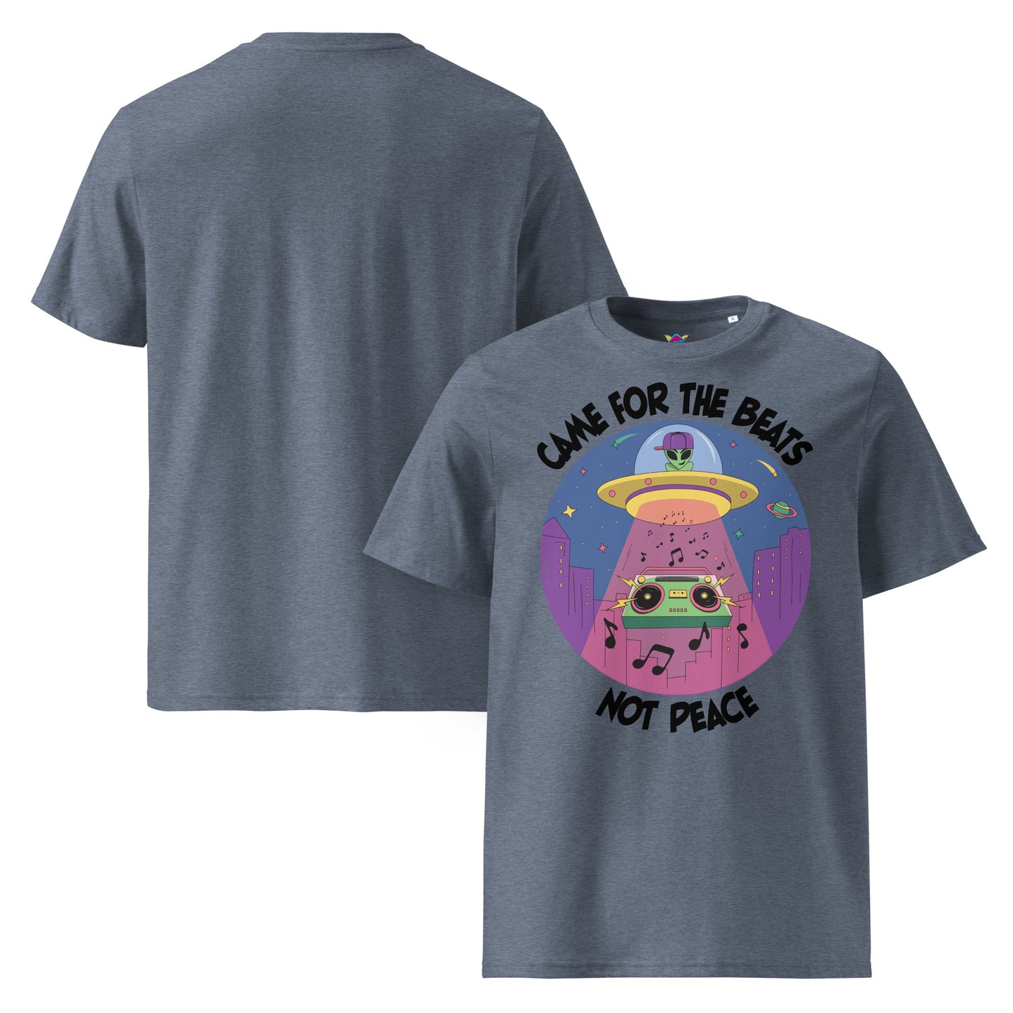 Alien Abduction Organic Cotton T-shirt
