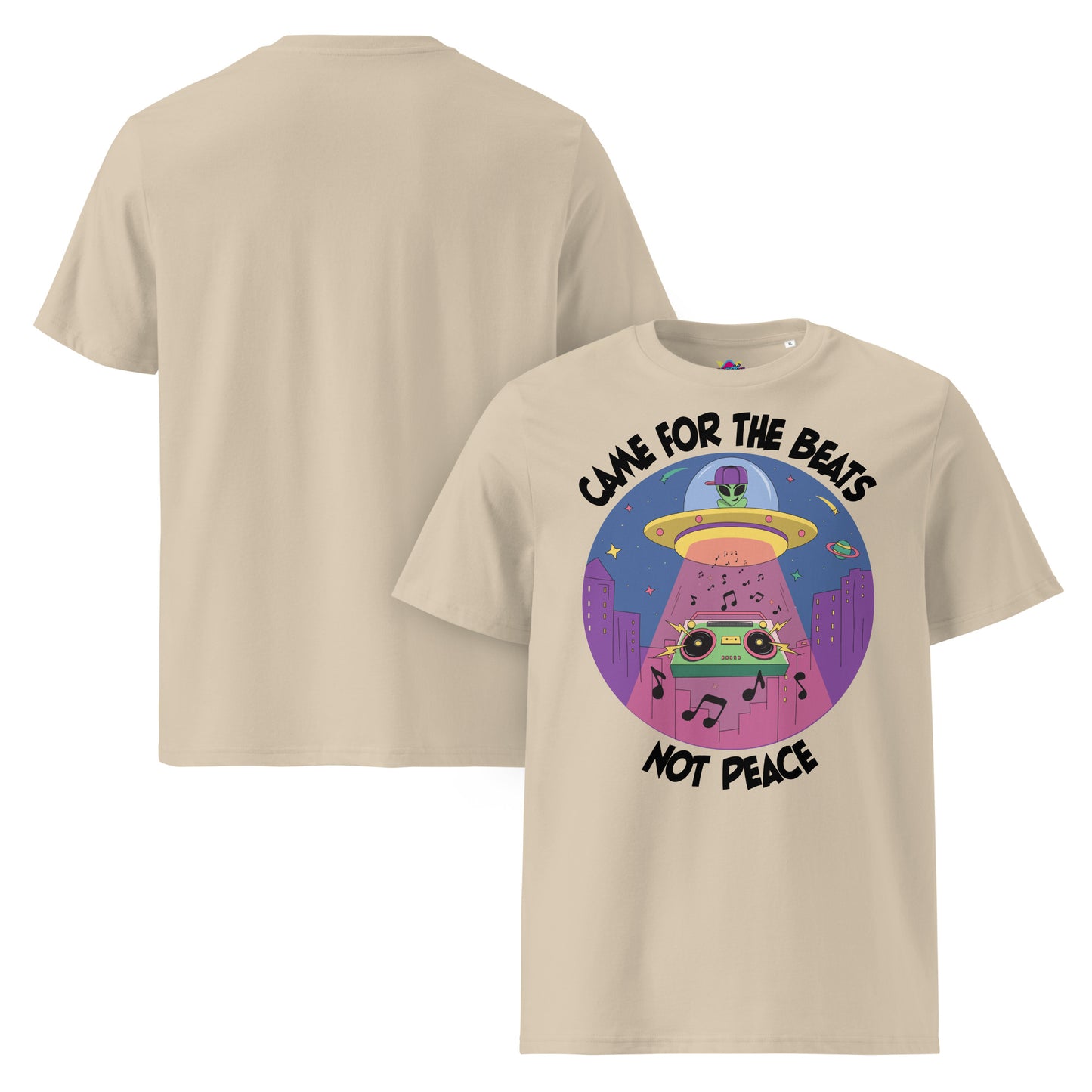 Alien Abduction Organic Cotton T-shirt