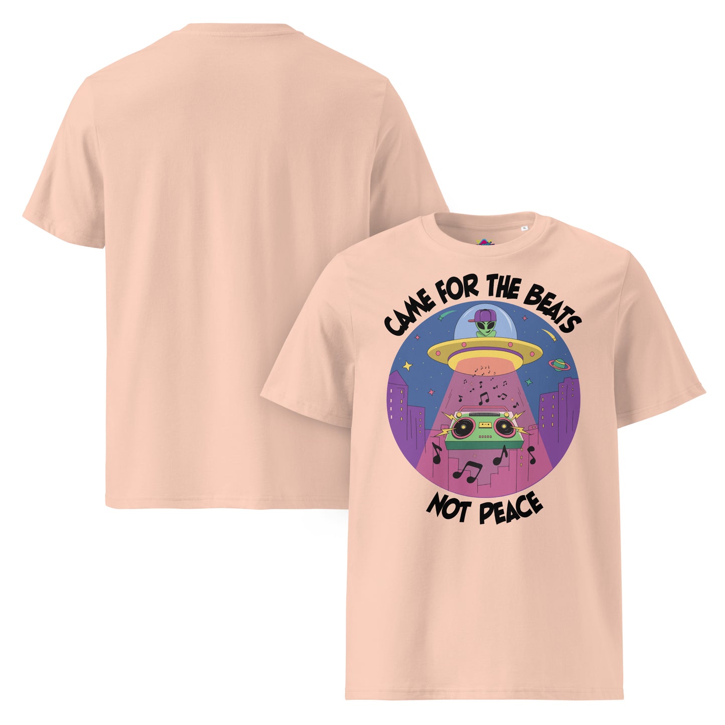Alien Abduction Organic Cotton T-shirt