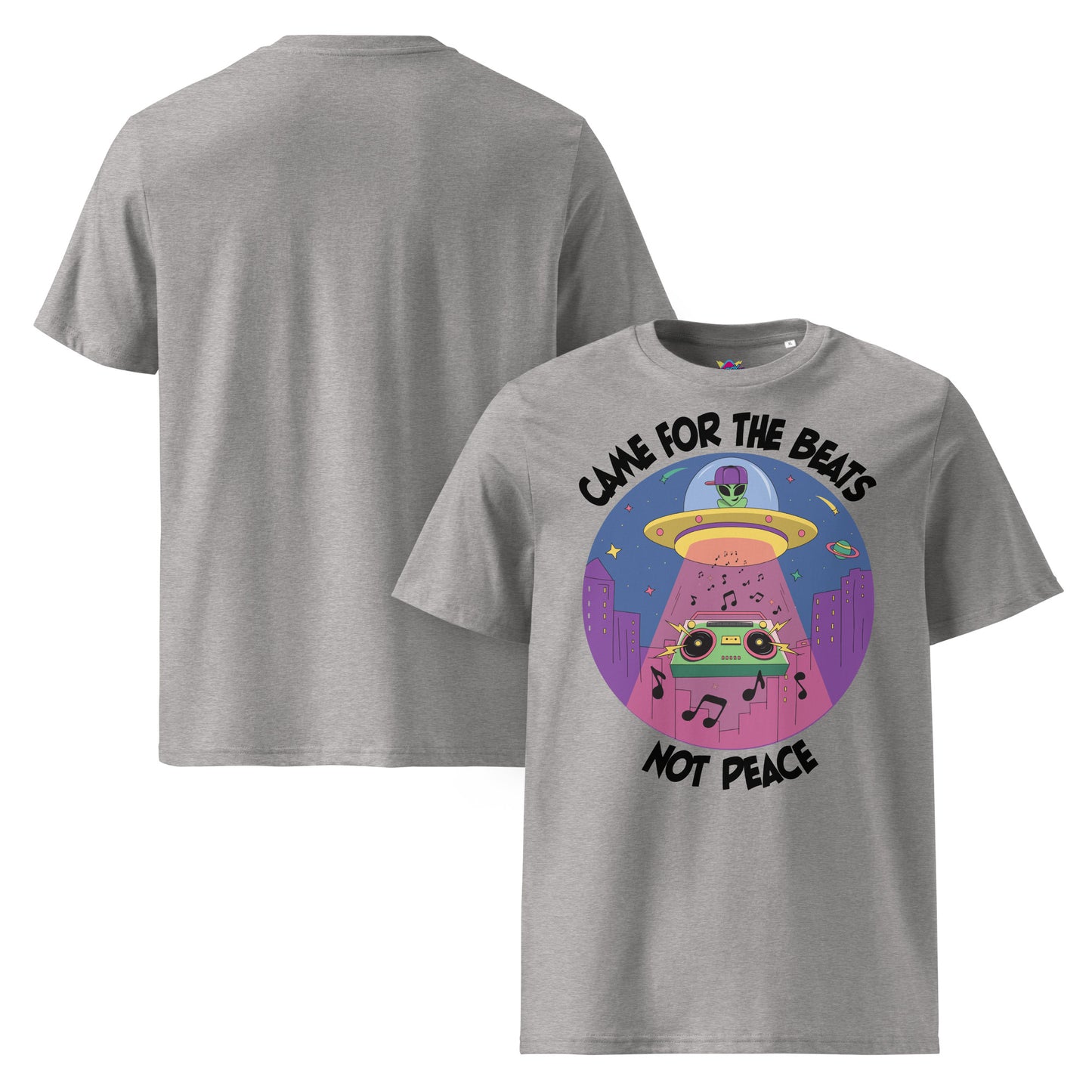 Alien Abduction Organic Cotton T-shirt