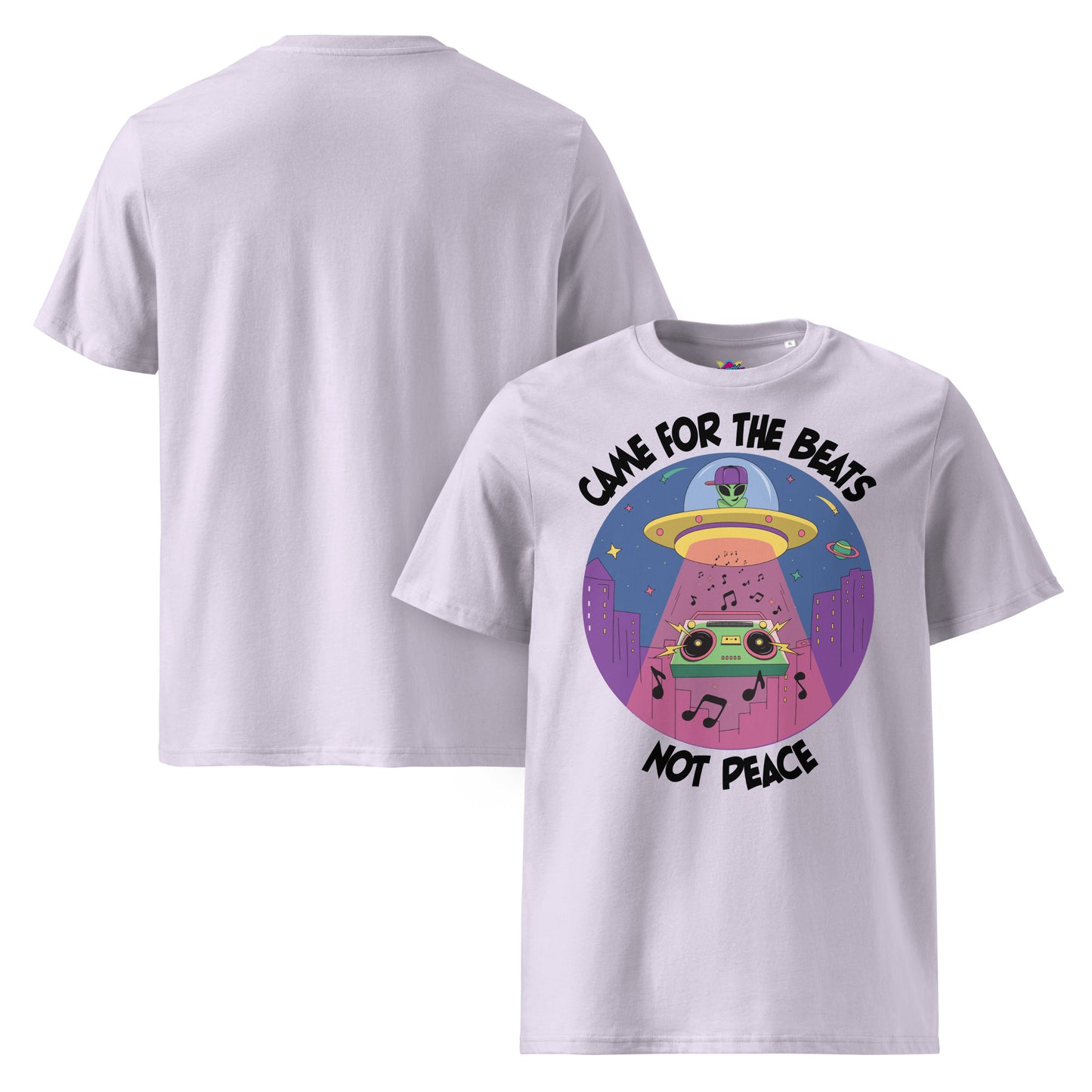 Alien Abduction Organic Cotton T-shirt