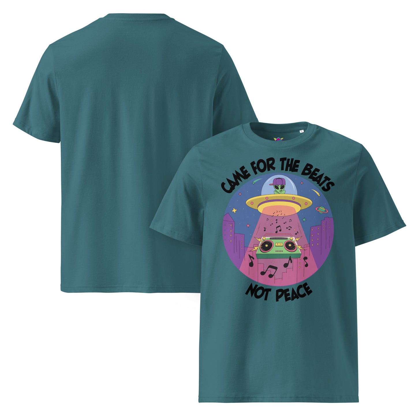 Alien Abduction Organic Cotton T-shirt