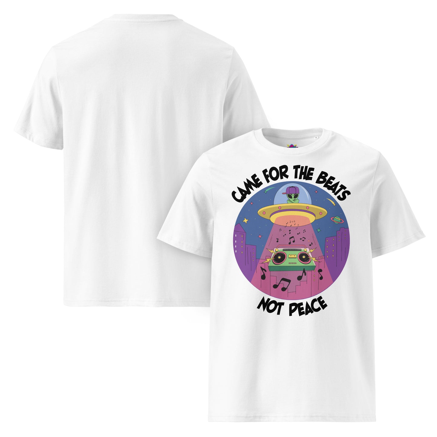Alien Abduction Organic Cotton T-shirt